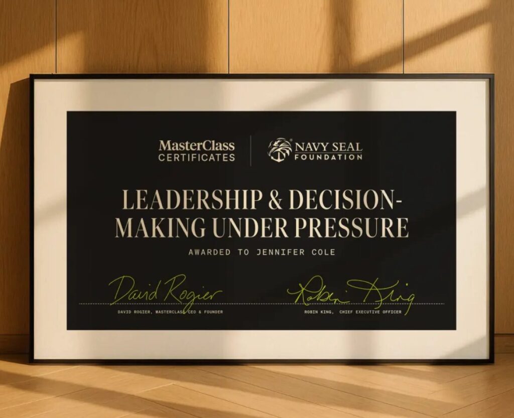 MasterClass — the premier online learning platform connecting learners with world-renowned experts